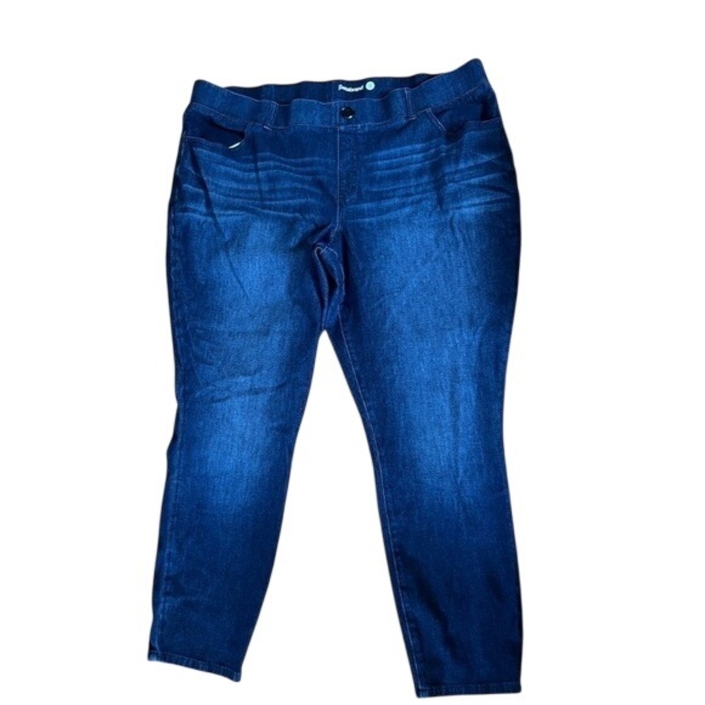 Betabrand pull on plus size jeggings comfort‎ waist